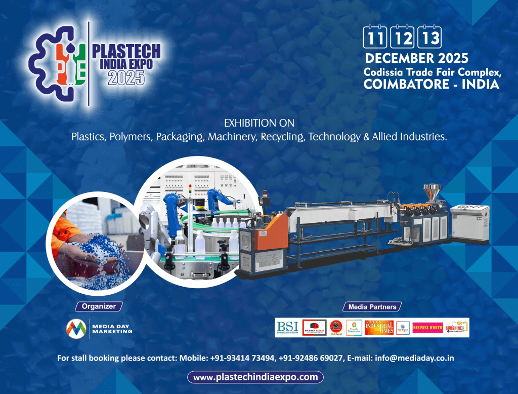 Plastech India Expo 2025 Set to Drive Innovation in Plastics and Allied Sectors
